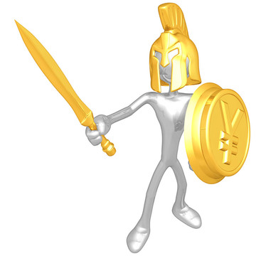 斯巴達(dá)用金幣盾