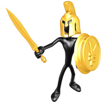 斯巴達(dá)用金幣盾