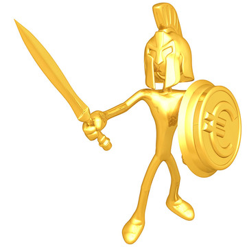 斯巴達(dá)用金幣盾