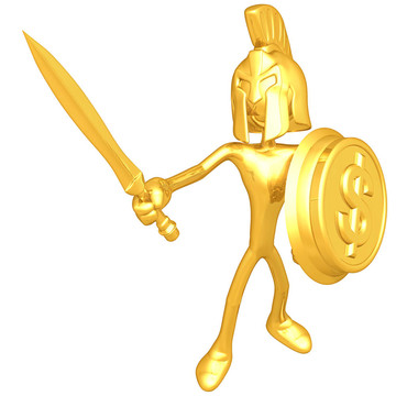 斯巴達(dá)用金幣盾