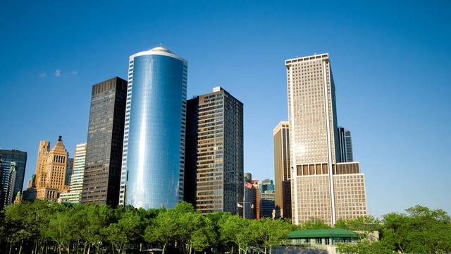 紐約市高摩天大樓全景