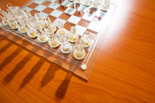 棋盤上的棋子