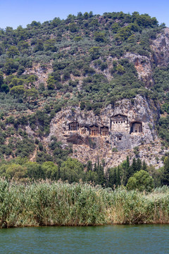 Dalyan Tombs；土耳其