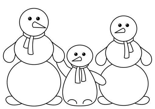 雪球家庭；輪廓