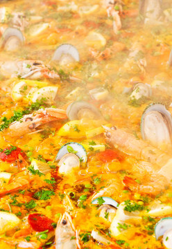 西班牙海鮮飯?zhí)貙? style=