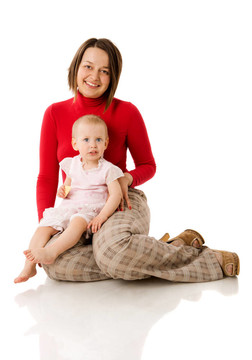母親和女兒