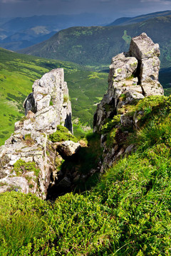 美麗的高山景觀