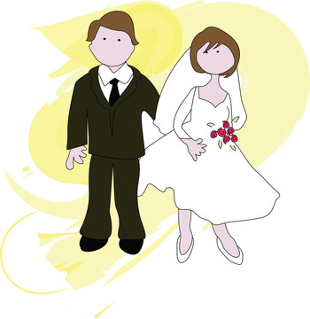 新婚夫婦
