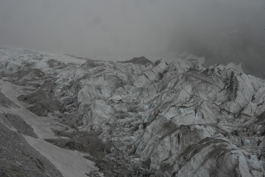 玉龍雪山 冰山