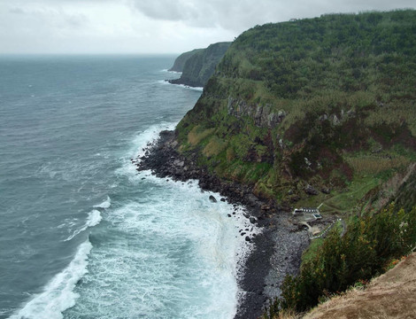 在亞速爾群島沿海風(fēng)景