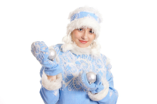 藍(lán)色的雪之少女