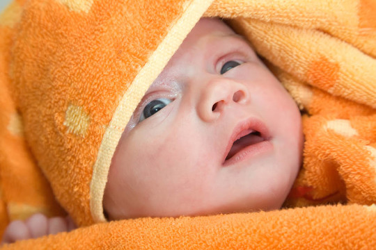 新生的嬰兒