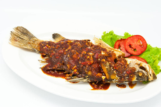 辣椒醬炒甲魚(yú)