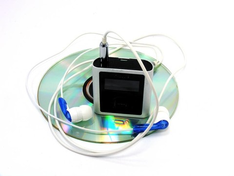光盤和MP3播放器