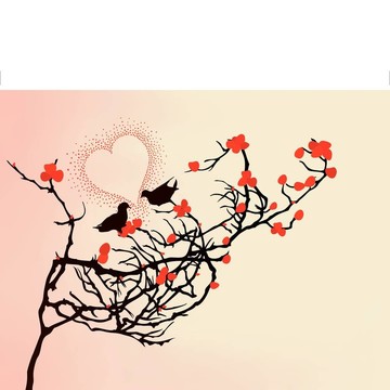 喜歡鳥(niǎo)的一個(gè)分支。一個(gè)插畫