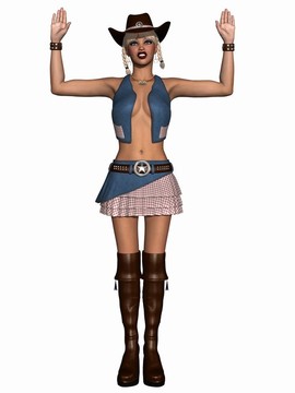 女牛仔