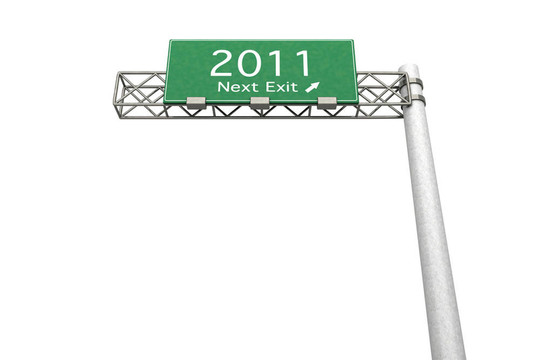 高速公路標志-下一個出口2011