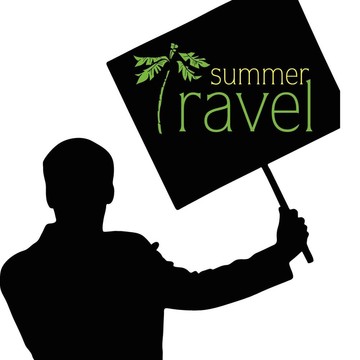 夏季旅行插畫