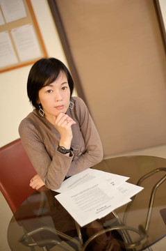 自信的女商人