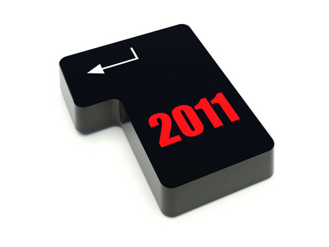 2011新年鑰匙電腦鍵盤