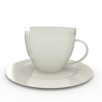 3d空咖啡杯