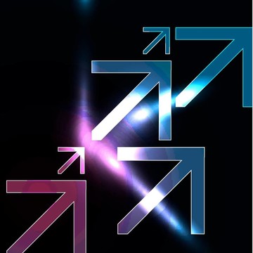 抽象發(fā)光的背景
