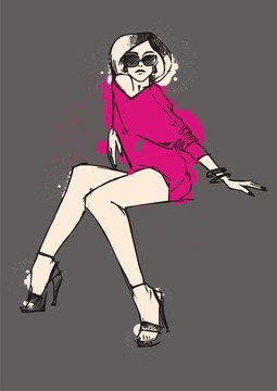畫像的女人