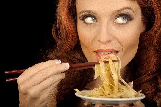 女人吃面食