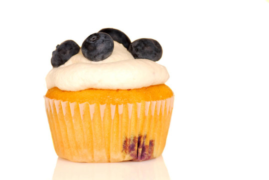 Vanilla cupcake的藍(lán)莓