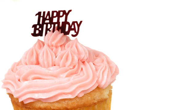 生日快樂Cupcake