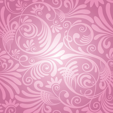無(wú)縫背景花