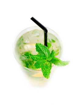 caipirina mojito雞尾酒新鮮薄荷葉