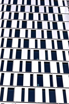 辦公建筑的窗戶