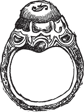 Frederick the Great復古戒指戒指