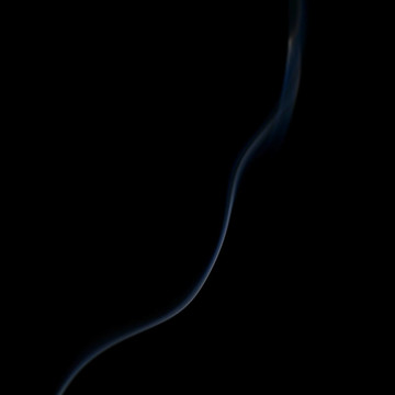 彩色的煙霧