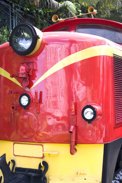 老式柴油火車