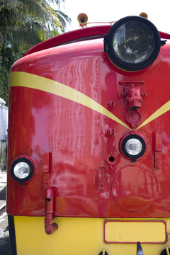 老式柴油火車