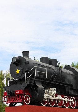 老式蒸汽機(jī)車的細(xì)節(jié)