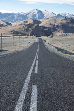 筆直的路