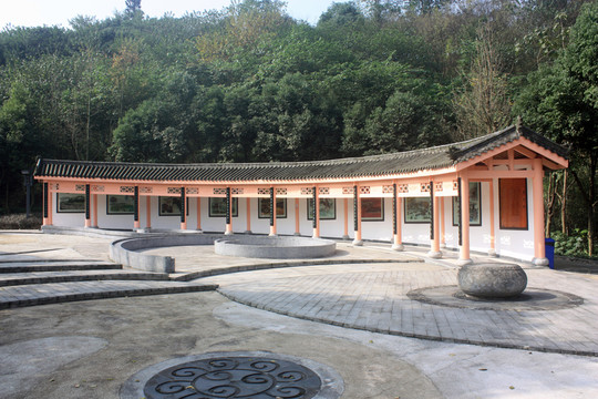 南充建筑長(zhǎng)廊
