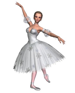 Snowflake Ballerina - 1