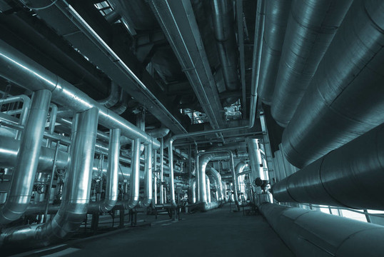 工業(yè)區(qū)；鋼制管道和電纜