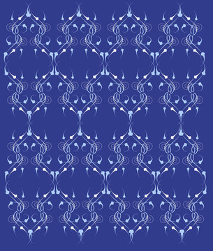 藍(lán)色圖案