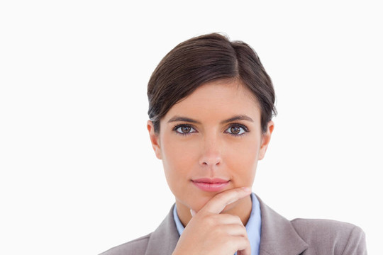 女性企業(yè)家在思想家姿態(tài)中的特寫