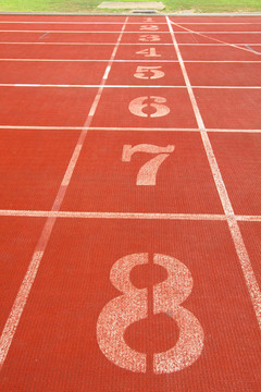 運動員田徑運動道