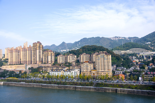 重慶江邊風(fēng)景