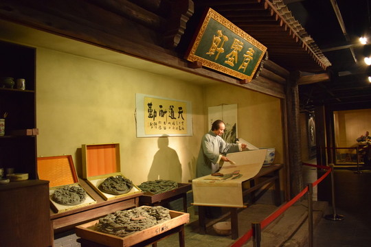 泥塑人物展覽