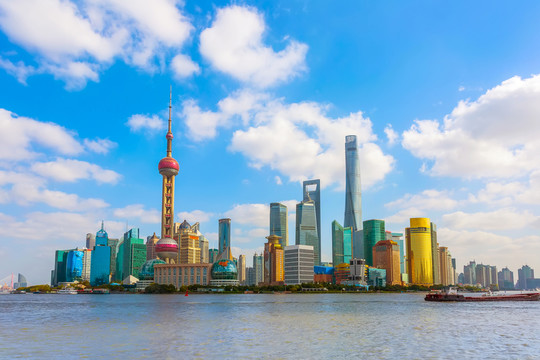 上海陸家嘴全景