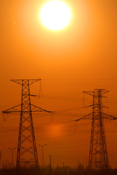 電塔 輸電 能源