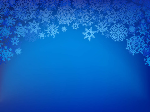 雪花的圣誕背景。EPS 8